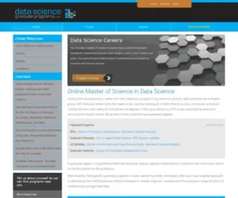 Datasciencegraduateprograms.com(Data Science Masters Degree Programs) Screenshot