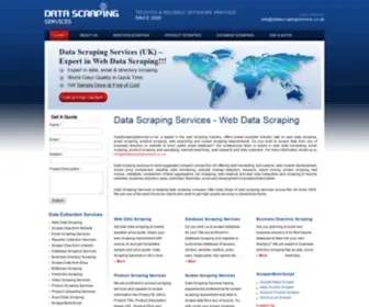 Datascrapingservices.co.uk(Data Scraping Services) Screenshot