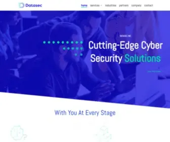 Datasec-INC.com(Cutting-Edge Cyber Security Solutions) Screenshot