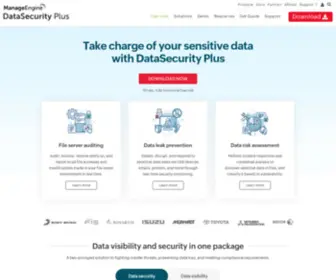 Datasecurityplus.com(DataSecurity Plus) Screenshot
