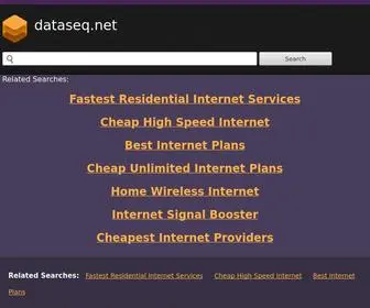 Dataseq.net(Dataseq) Screenshot