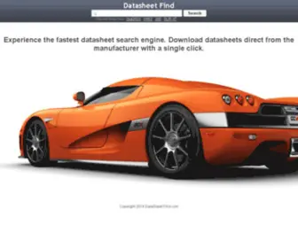 Datasheetfind.com(Datasheet Find) Screenshot