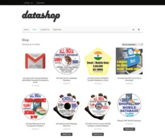 Datashop.co.in(Datashop) Screenshot