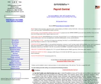 Datasmithpayroll.com(PAYROLL CENTRAL) Screenshot