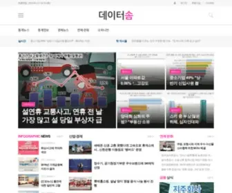 Datasom.co.kr(데이터솜) Screenshot