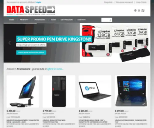 Dataspeed.it(Prodotti Informatici) Screenshot