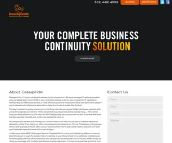 Dataspindle.com(Business Continuity Managed) Screenshot