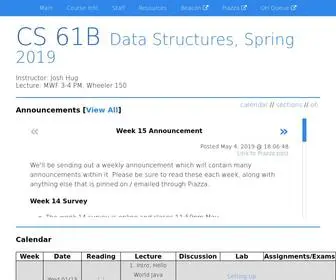 Datastructur.es(Cs 61b spring 2023) Screenshot