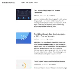 Datastudio.guru(Data Studio Guru) Screenshot