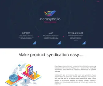 Datasynq.io(Product Data Syndication to Amazon) Screenshot