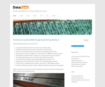 Datatank-Mining.com(DataTank Mining) Screenshot