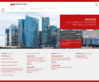 Datatec.co.za(Datatec) Screenshot