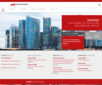 Datatec.com(Datatec) Screenshot