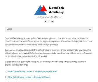 Datatech.academy(Data and Technology Academy) Screenshot