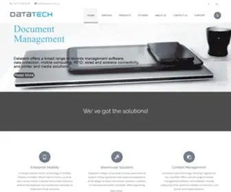 Datatech.com.cy(Innovative Mobility & ECM Solutions & for real world applications) Screenshot