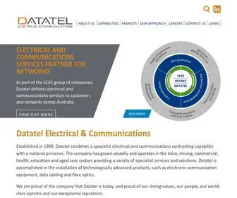 Datatel.com.au(Home) Screenshot