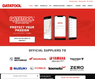Datatool.co.uk(Motorcycle Security) Screenshot