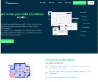 Datatooling.io(New way of administrating data tools' ecosystem) Screenshot