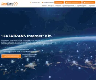 Datatrans.hu(Kezdőlap) Screenshot
