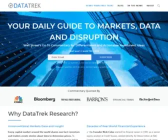 Datatrekresearch.com(DataTrek Research) Screenshot