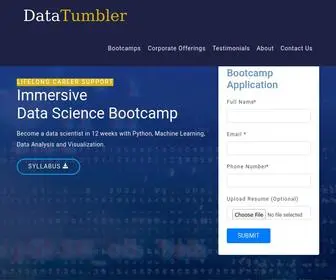 Datatumbler.com(DataTumbler) Screenshot