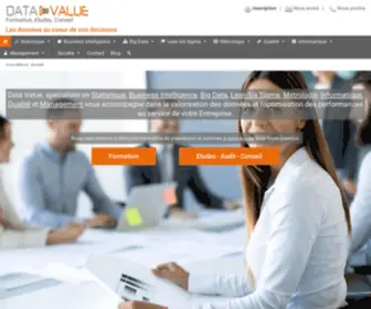Datavalue.fr(Data Value) Screenshot