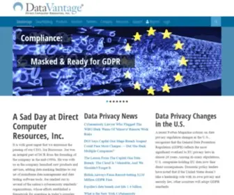 Datavantage.com(DataVantage®) Screenshot