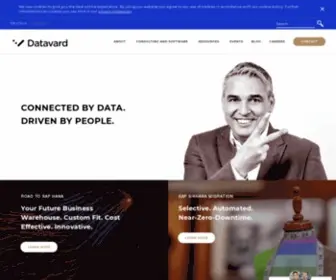 Datavard.com(Connected by Data) Screenshot