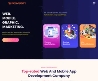 Dataversityit.com(Information Technology & Digital Marketing Agency) Screenshot