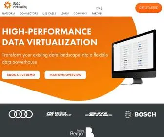 Datavirtuality.com(Data Virtuality) Screenshot