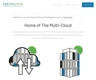 Datavita.co.uk(Multi-Cloud & Data Centre Service Provider) Screenshot