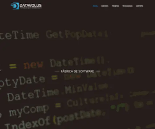 Datavolus.com.br(Datavolus Tecnologia da Informa) Screenshot