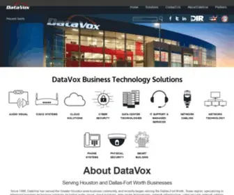 Datavox.net(DataVox Advanced Business Technology Solutions) Screenshot