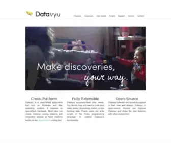 Datavyu.org(Video coding and data visualization tool) Screenshot