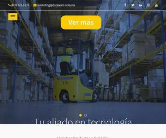 Dataware.com.mx(Soluciones Tecnologicas y Codigo de Barras) Screenshot