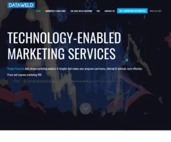 Dataweld.net(Technology Enabled Marketing Services) Screenshot