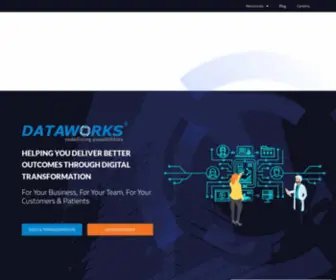 Dataworks.ie(Home) Screenshot