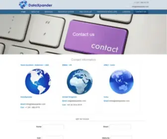 Dataxpander.com(Data Xpander) Screenshot