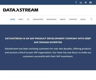 Dataxstream.com(SAP) Screenshot