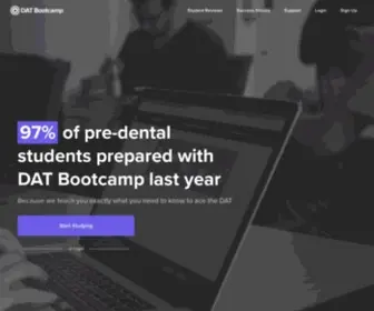Datbootcamp.com(DAT Bootcamp) Screenshot