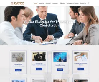 Datco-Egypt.com(El-Dar El-Arabia) Screenshot