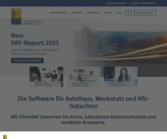 Dat.de(DAT Deutsche Automobil Treuhand) Screenshot