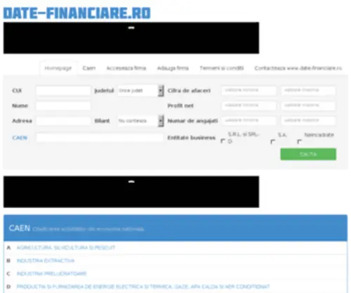 Date-Financiare.ro(Date) Screenshot
