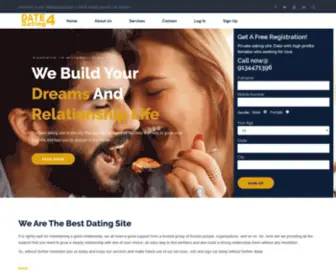 Date4Dating.com(Online dating partner for singles) Screenshot