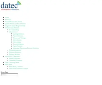 Datec.com.pg(Innovative Solutions) Screenshot