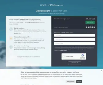 Datedex.com(Add Online Appointment Scheduling to Your Site) Screenshot