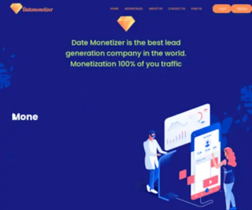 Datemonetizer.com(Datemonetizer) Screenshot