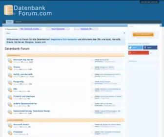 Datenbankforum.com(Datenbank-Forum) Screenshot