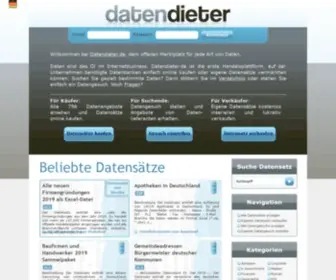 Datendieter.de(Datens) Screenshot