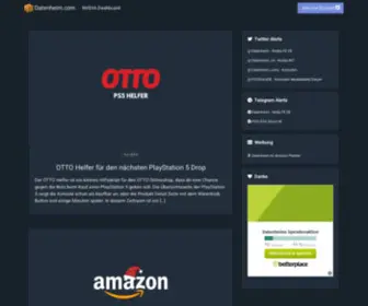 Datenheim.com(Verfügbarkeitschecks) Screenshot